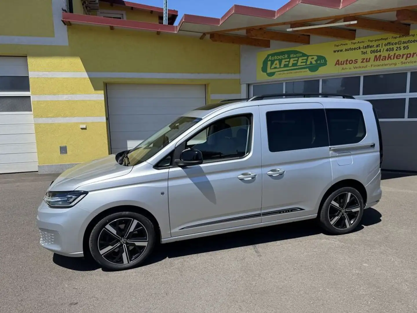Volkswagen Caddy Move 2.0TDI DSG - LED - ACC - AHK -TOP!! Silber - 2