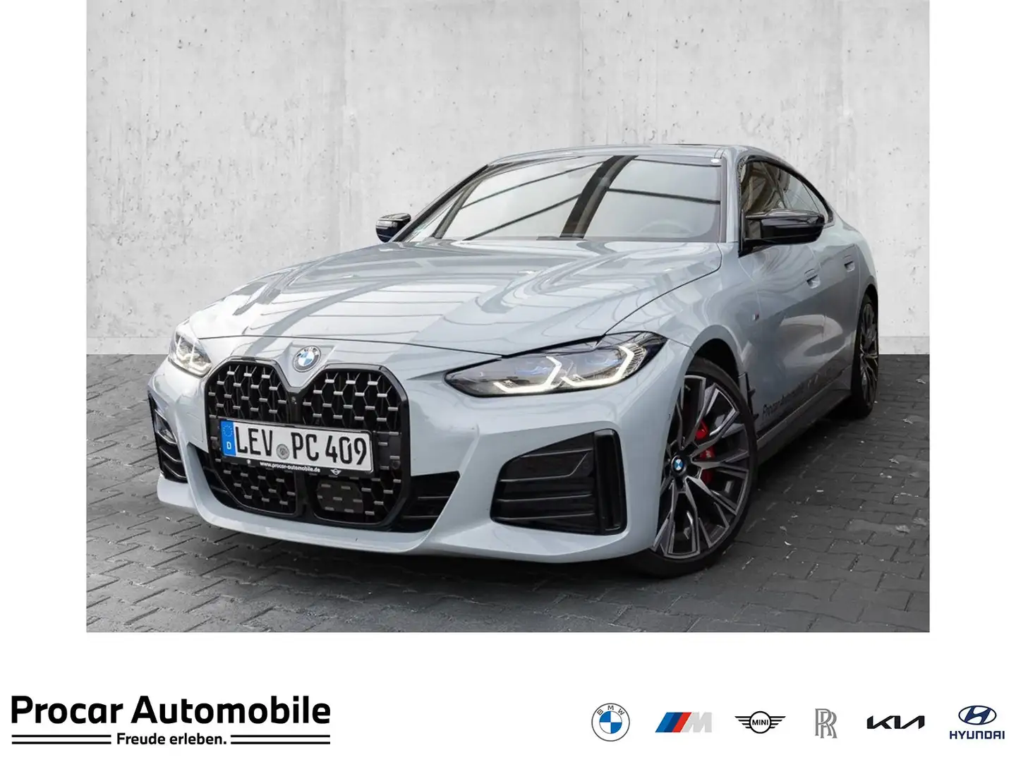 BMW 440 M440i xDrive Gran Coupé Sportpaket DAB Grau - 1