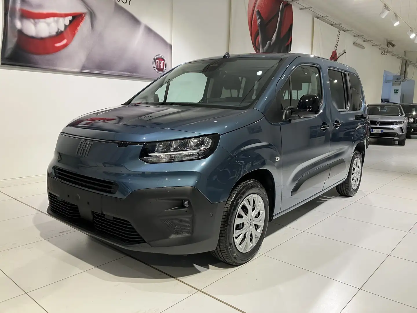 Fiat Doblo Doblò 1.5 BlueHdi 100 CV PC Bleu - 1