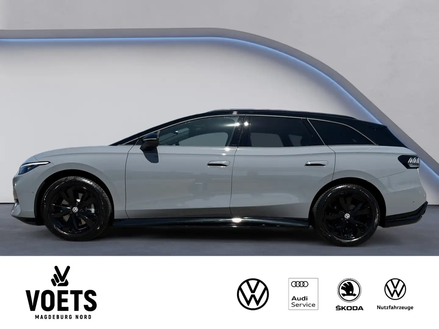Volkswagen ID.7 Tourer Pro S LED+NAVI+BLACK STYLE+IQDRIVE Grau - 2