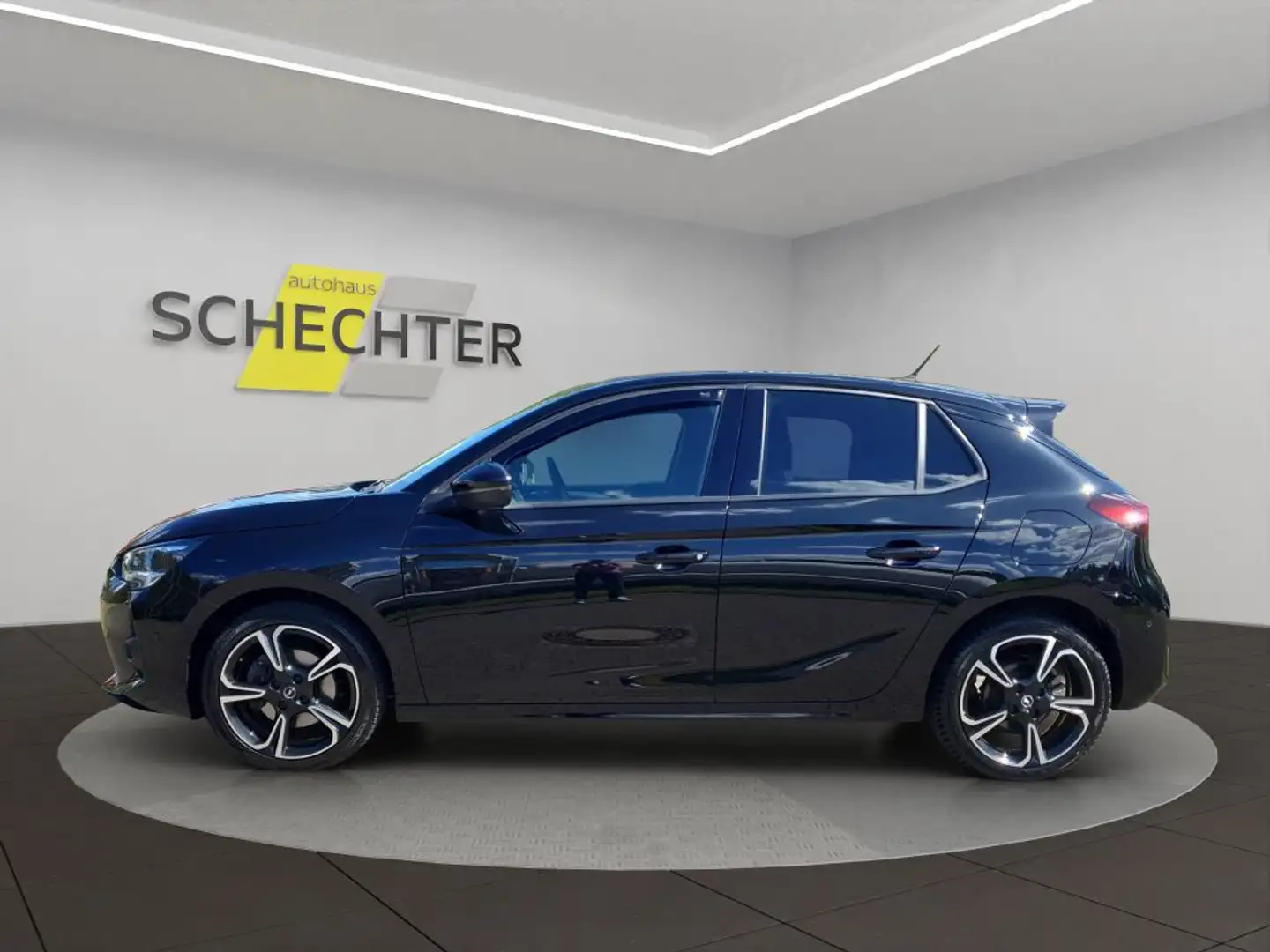 Opel Corsa 1.2 Direct Injection Turbo St/St Aut. GS Line Schwarz - 2