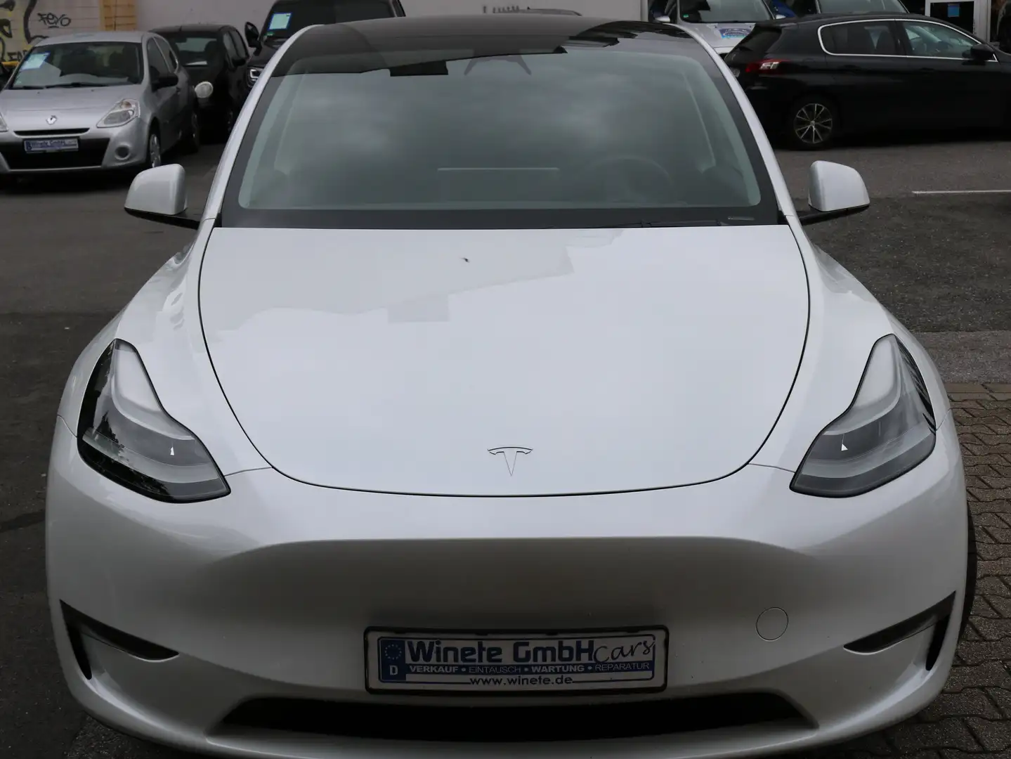 Tesla Model Y Long Range Dual Motor AWD *1HAND* Weiß - 2
