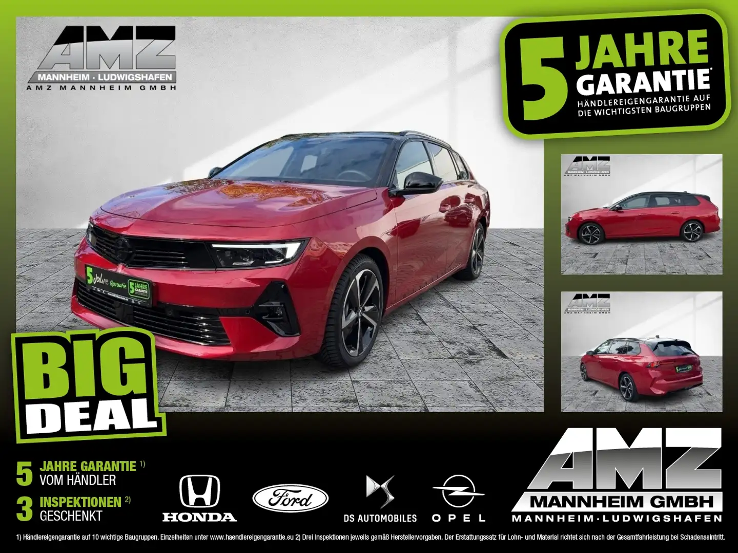 Opel Astra L Sports Tourer 1.2 MHEV GS Navi+Kamera Rouge - 1