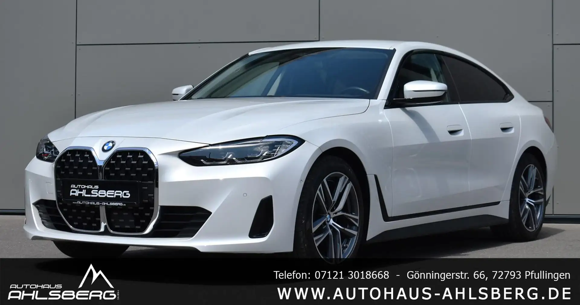 BMW 420 XD/SHADOW/ WIDES./STAND./H-K/AHK/KAMERA/ACC/LEDER Weiß - 1