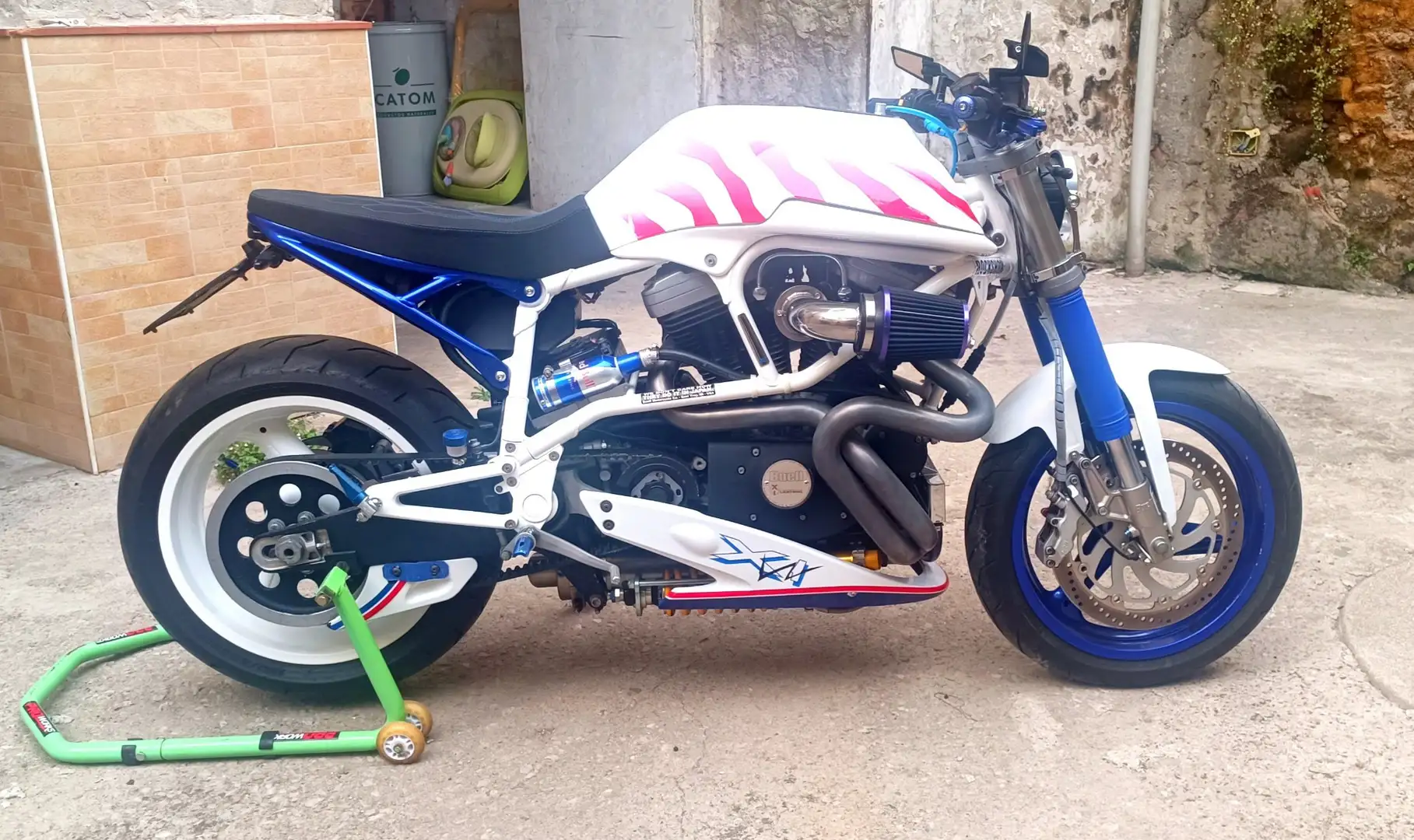Buell X1 Blanc - 1
