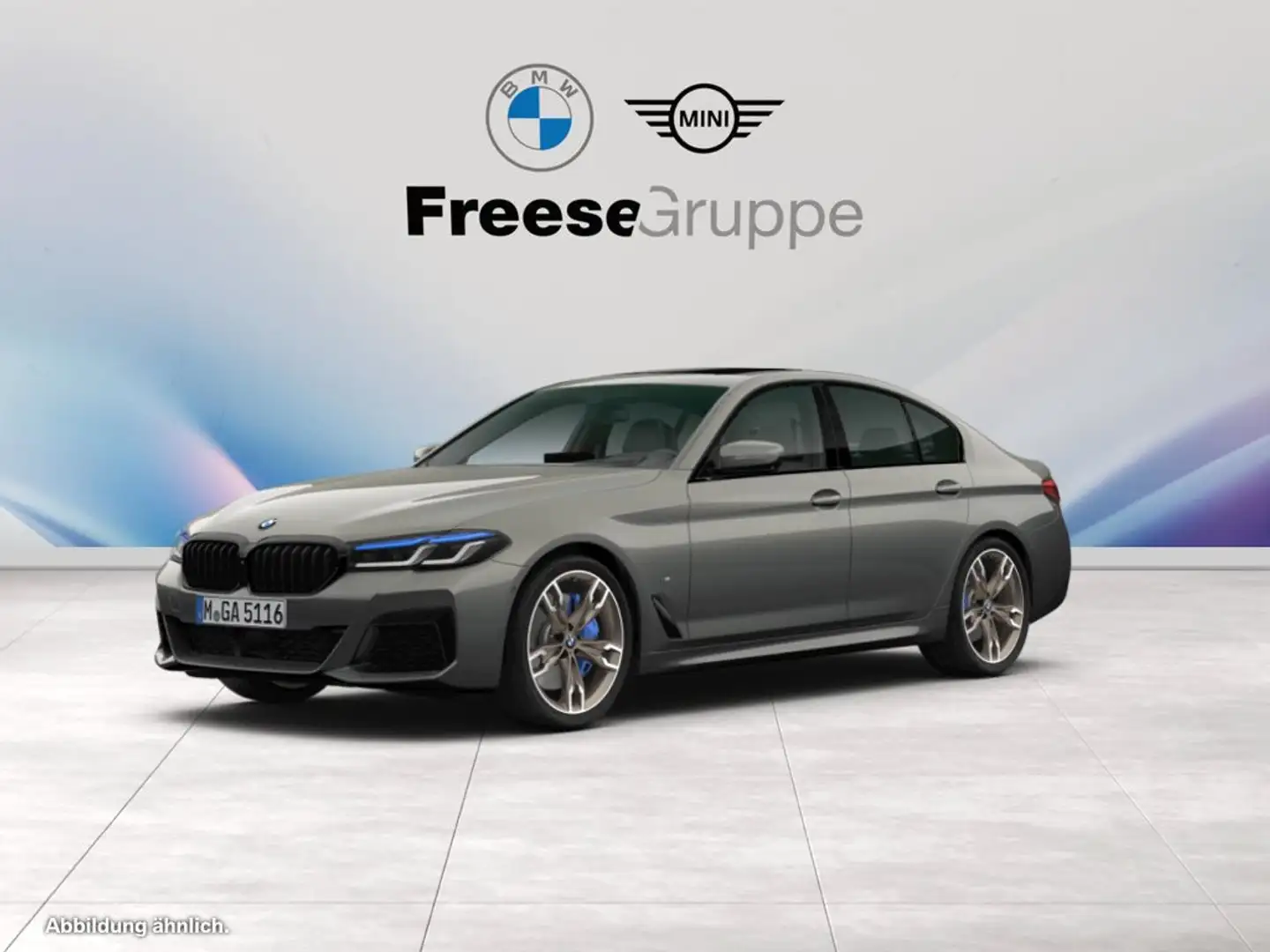 BMW 550 M550i xDrive Limousine Head-Up HK HiFi DAB WLAN Grau - 1