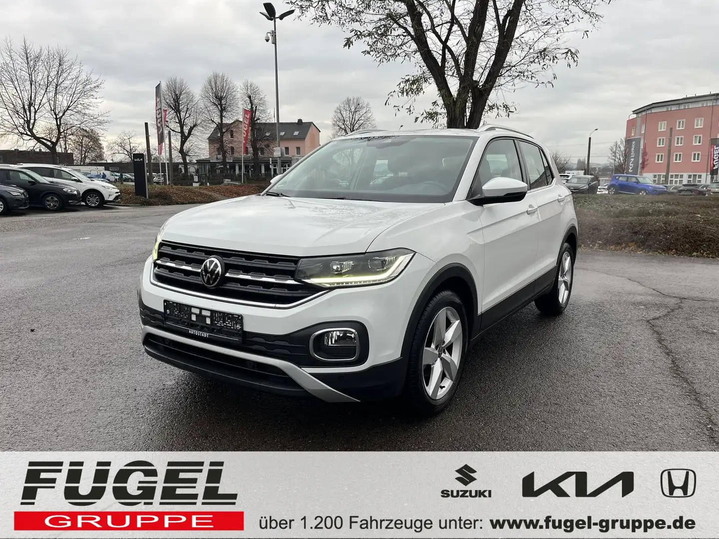 Volkswagen T-Cross 1.0 TSI Style LED|SHZ|Klimaaut. Blanc - 1