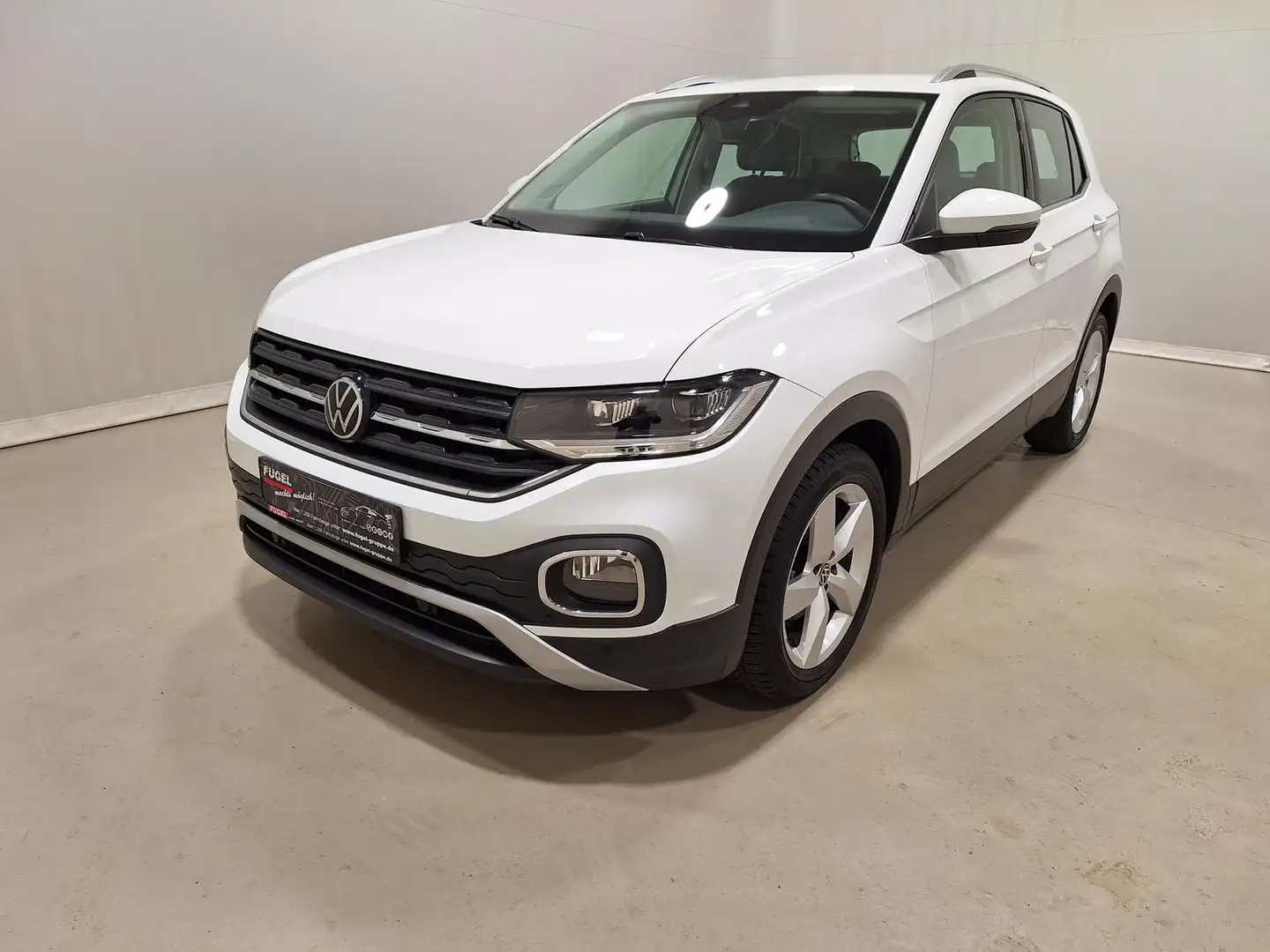 Volkswagen T-Cross 1.0 TSI Style LED|SHZ|Klimaaut. Weiß - 2