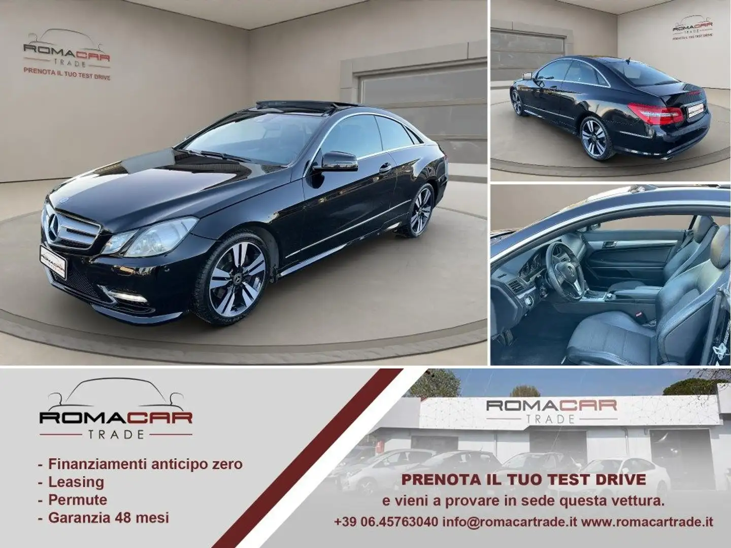 Mercedes-Benz E 250 CDI M. Avantgarde Nero - 1