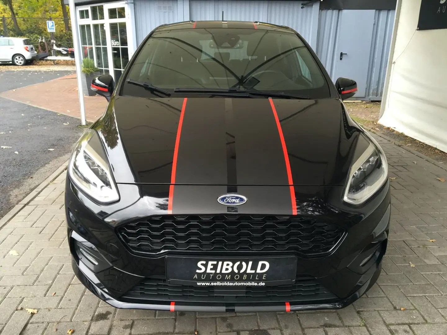 Ford Fiesta 1.0 ST-Line/1.H/LED/Navi/Apple/Shz/PDC Negro - 2
