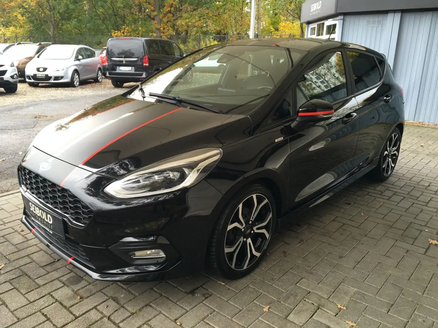 Ford Fiesta 1.0 ST-Line/1.H/LED/Navi/Apple/Shz/PDC Negro - 1