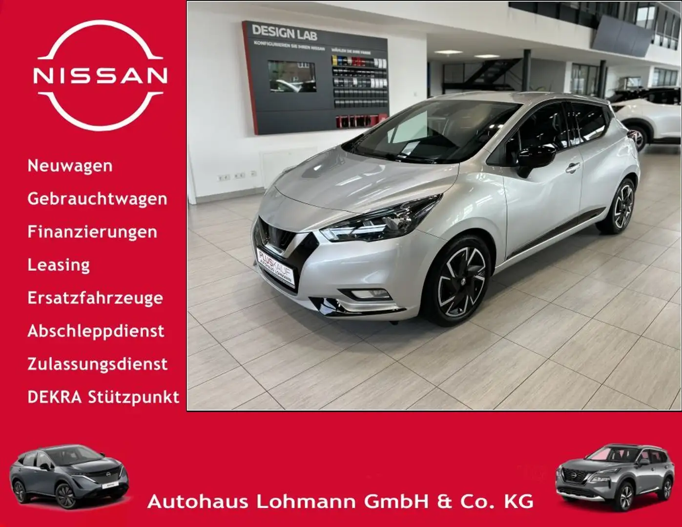 Nissan Micra 1.0 IG-T N-Design Rückfahrkamera PDC Hinten Silber - 1