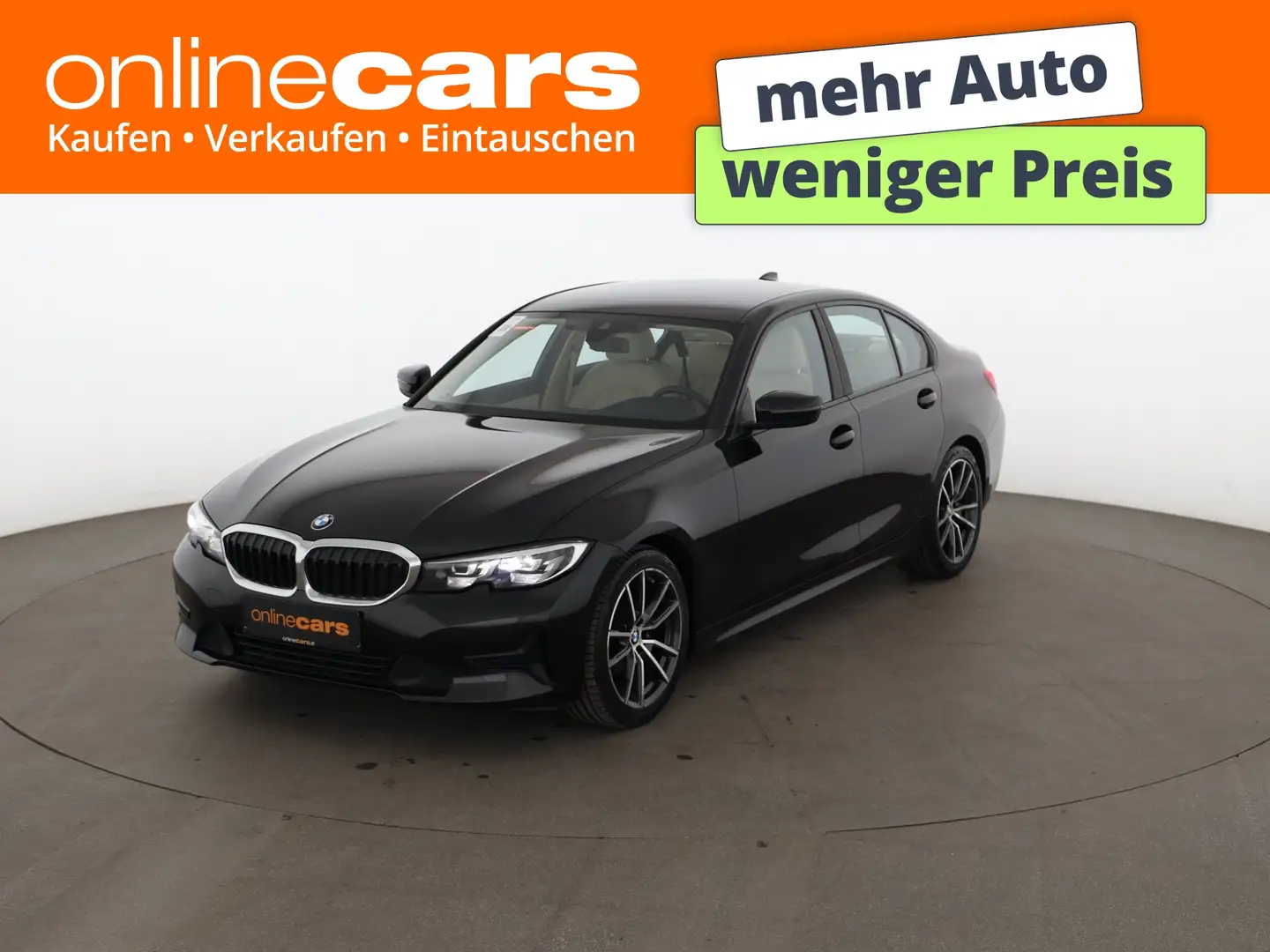 BMW 318 d Limousine LED LEDER ASSIST SPORTFAHRWERK Schwarz - 1