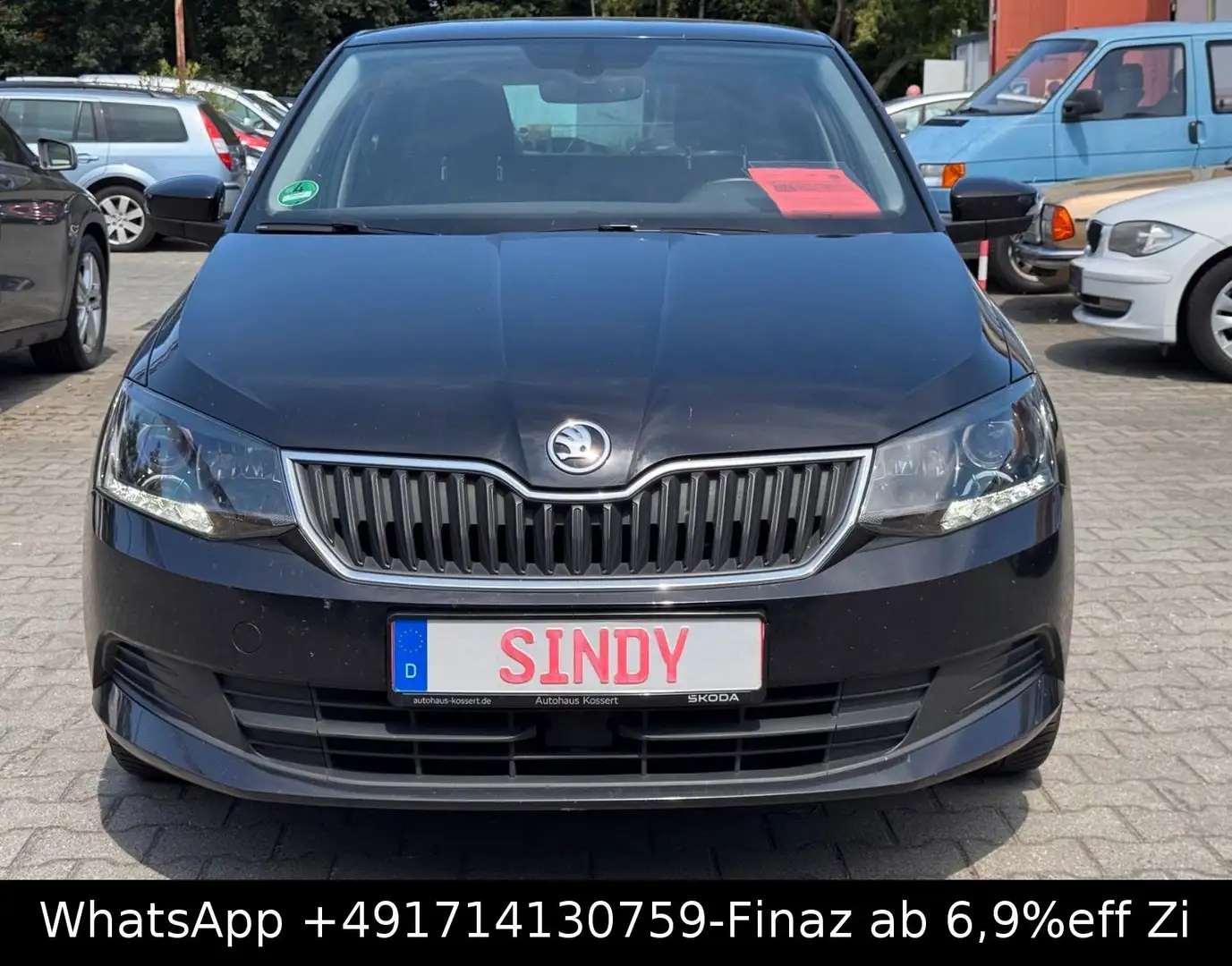 Skoda Fabia Combi Ambition-AUTO-KLIMA-SHZG-DAB-PDC-MFL Schwarz - 2