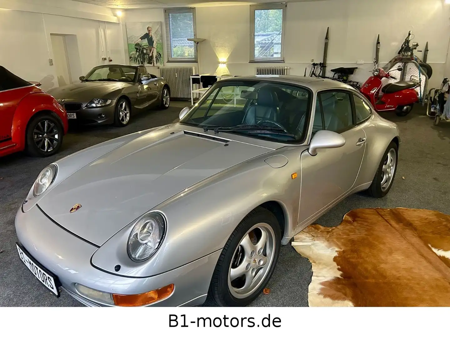 Porsche 993 Coupe*Tiptronic*Leder*SSD*2. Hand*Deutsch* Silber - 1