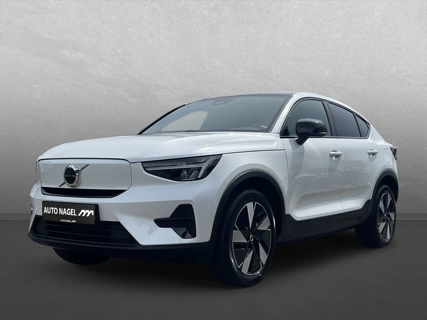 Volvo C40 Single Motor Ext. Range Plus ACC BLIS PANO Bianco - 1