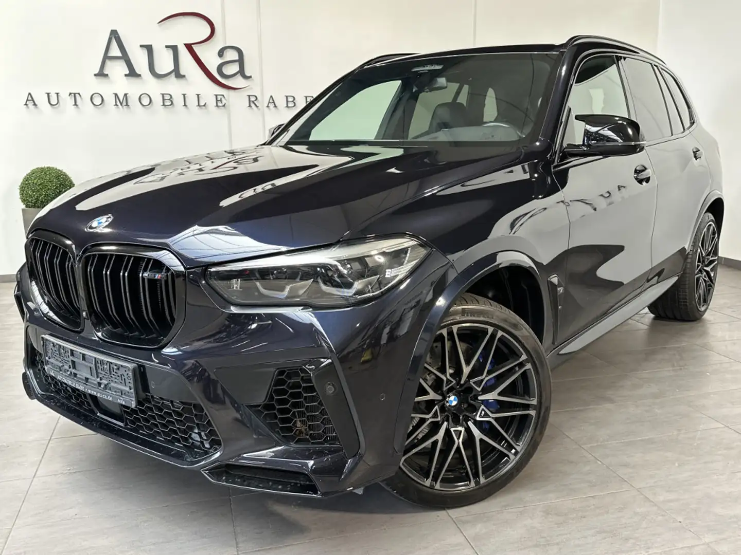 BMW X5 M Competition M DRIVER'S+NAV+LED+360GRAD+22ZO Fekete - 2