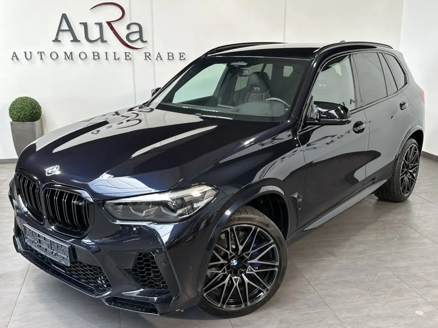 BMW X5 M Competition M DRIVER'S+NAV+LED+360GRAD+22ZO Fekete - 1