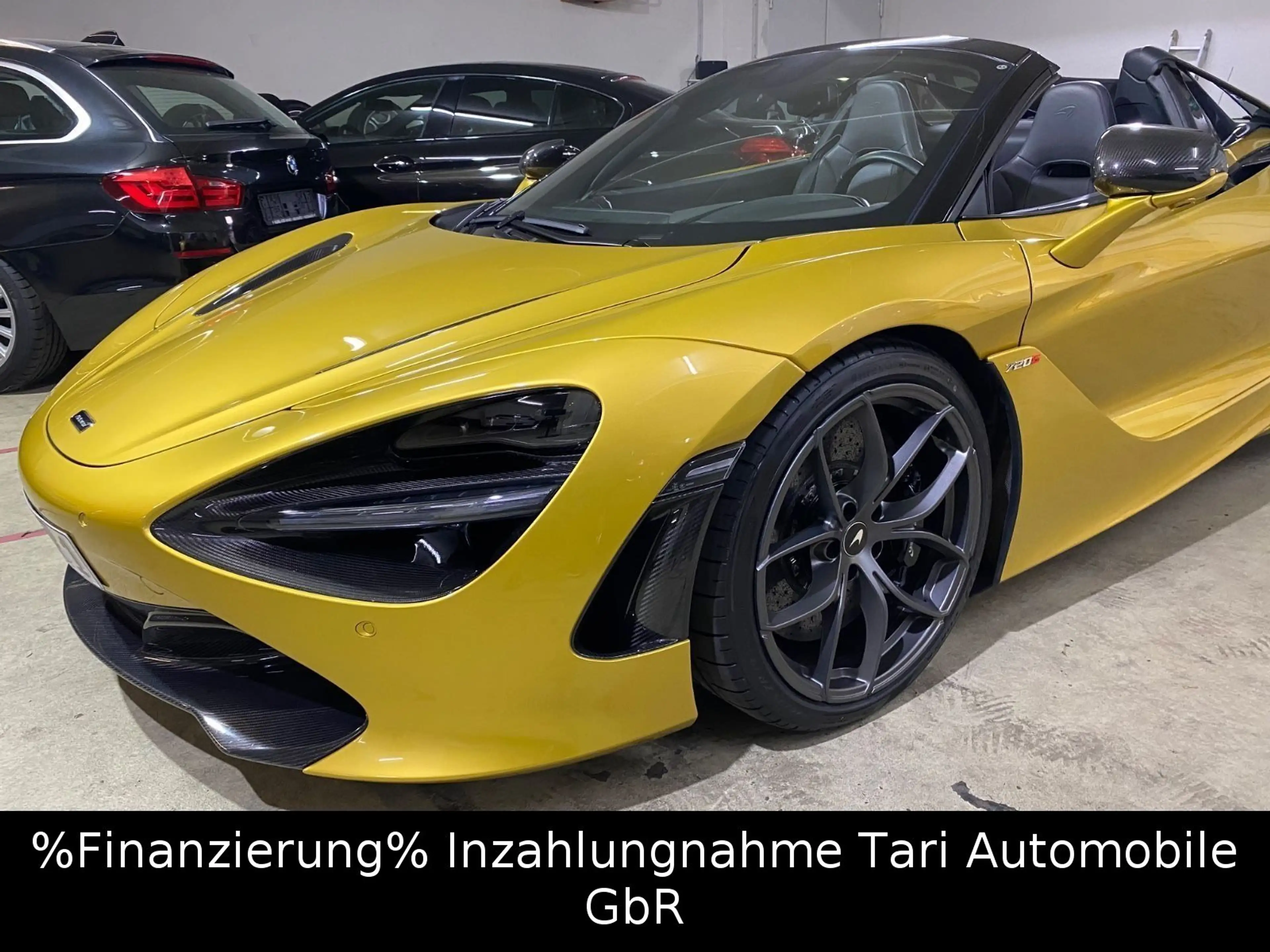 McLaren 720S Spider Glass Roof, Lift, Carbon, B&W, 360° — photo 8