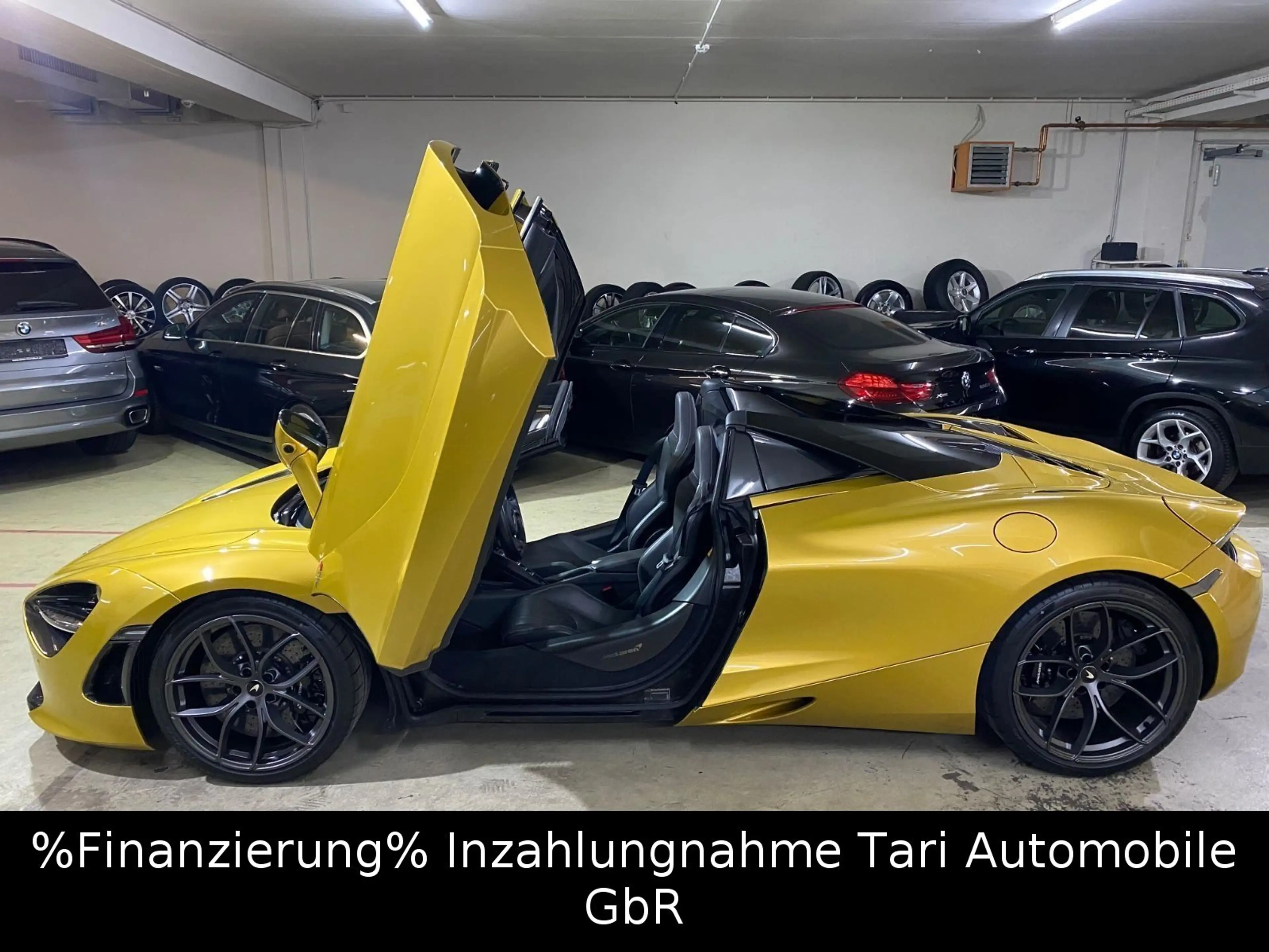 McLaren 720S Spider Glass Roof, Lift, Carbon, B&W, 360° — photo 5