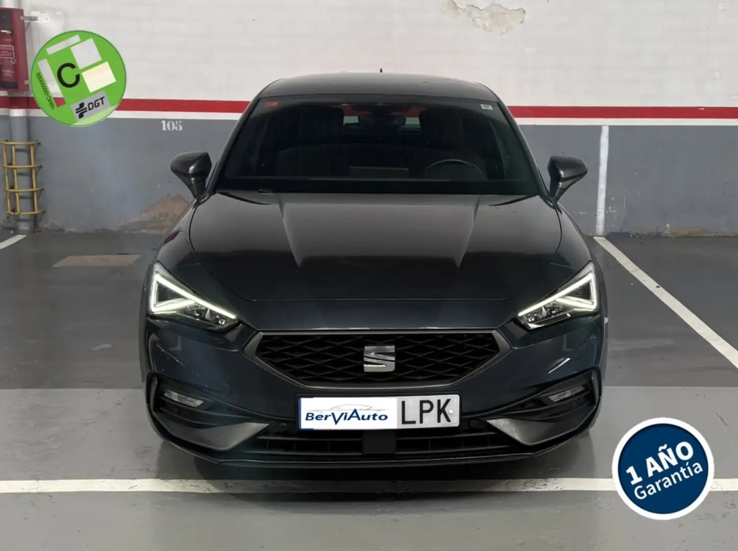 SEAT Leon 2.0TDI CR S&S FR DSG-7 150 Gris - 1