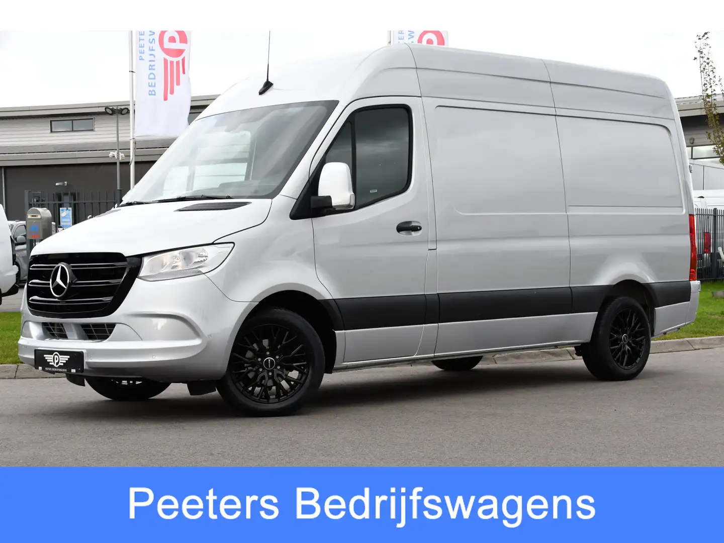 Mercedes-Benz Sprinter 315 1.9 CDI L2H2 RWD PB Edition Camera, Carplay, D Argent - 1