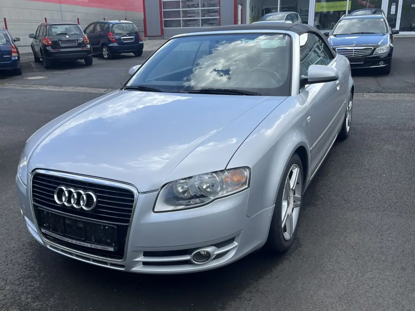 Audi A4 Cabriolet 1.8 T Silber - 2