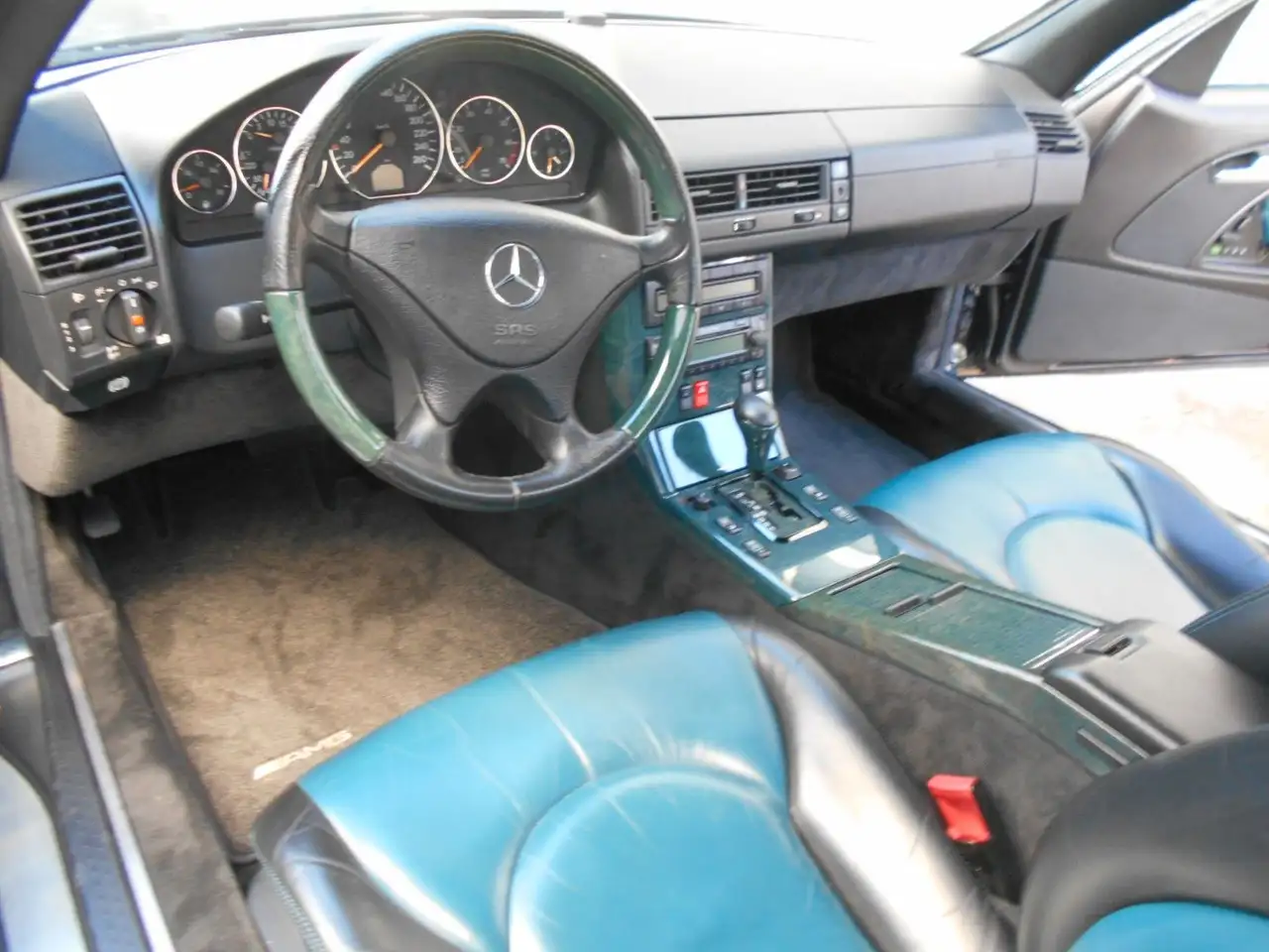 Mercedes-Benz SL 320 R129 Designo, AMG,2. Hand, DT. Fahrzeug, foto 11
