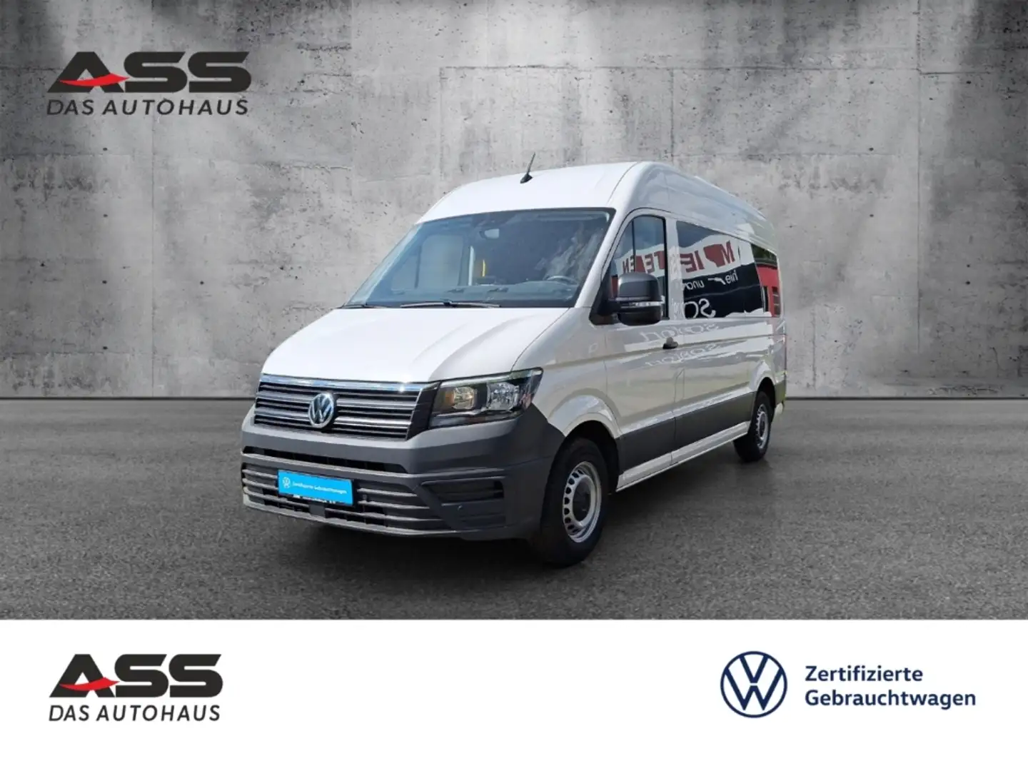 Volkswagen Crafter KOMBI 35 FWD 2.0 TDI EU6d-T mittellang Hochdach BT Weiß - 1