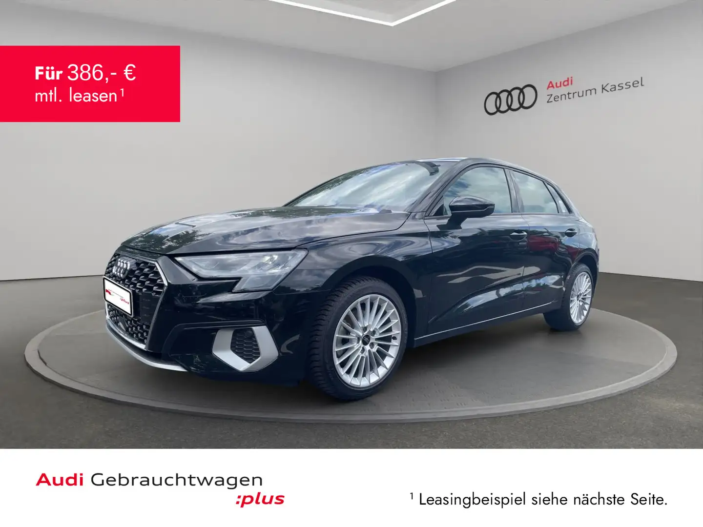Audi A3 30 TDI LED PDC CarPlay Schwarz - 1