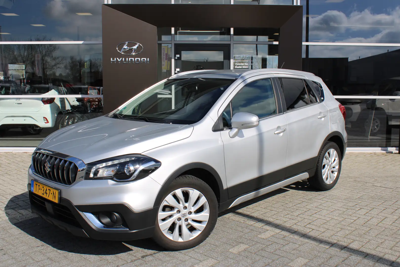 Suzuki S-Cross 1.4 Boosterjet Exclusive | Handgeschakeld | Airco Šedá - 1