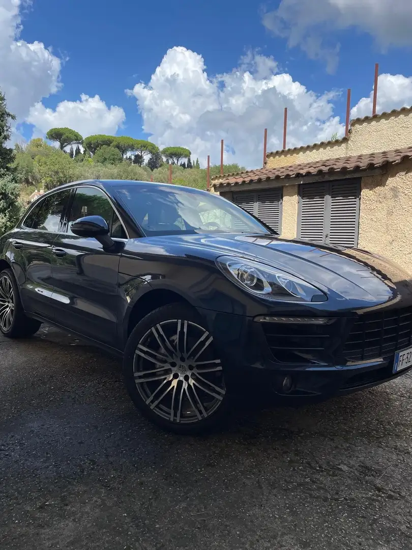 Porsche Macan 3.0 S Diesel Blauw - 1