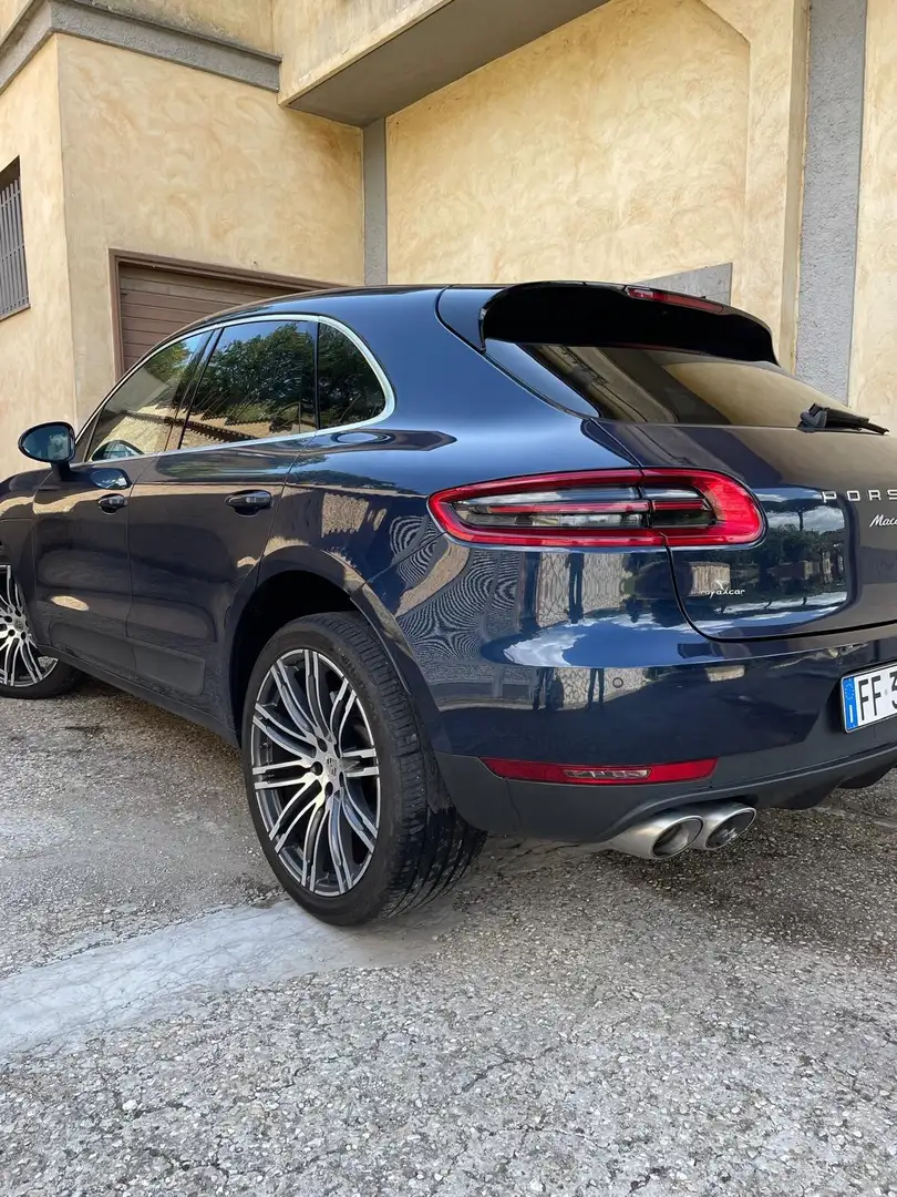 Porsche Macan 3.0 S Diesel Blauw - 2