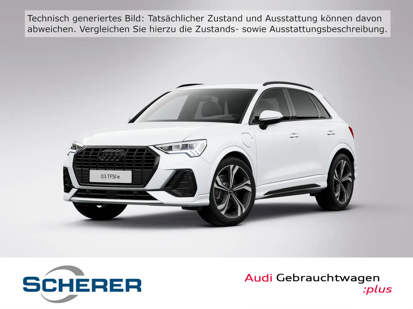 Audi Q3 45 TFSIe S line S tronic LED NAVI KAMERA Weiß - 1