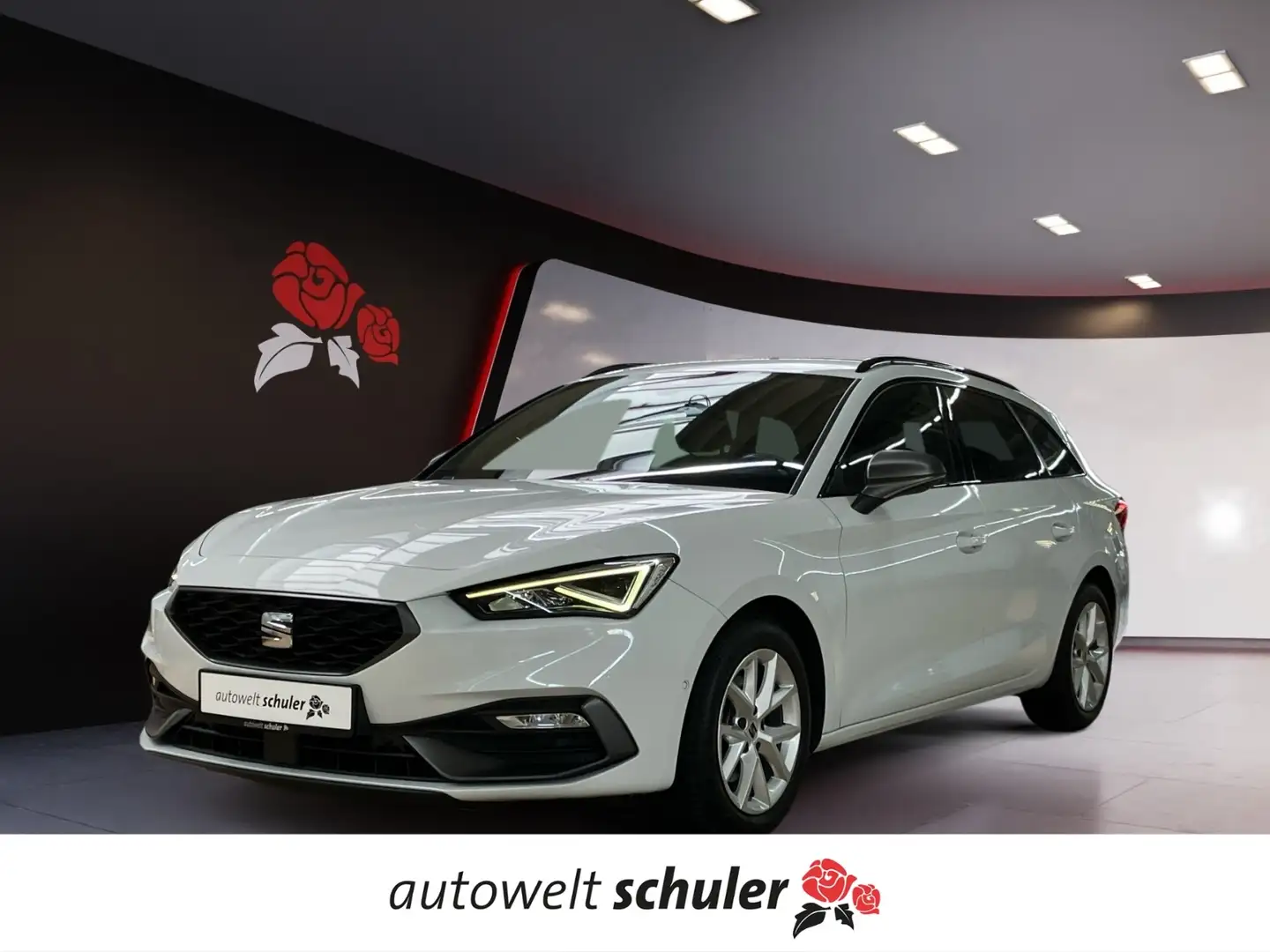 SEAT Leon ST 1.5 TSI FR LED Navi PDC Rfk SHZ White - 1