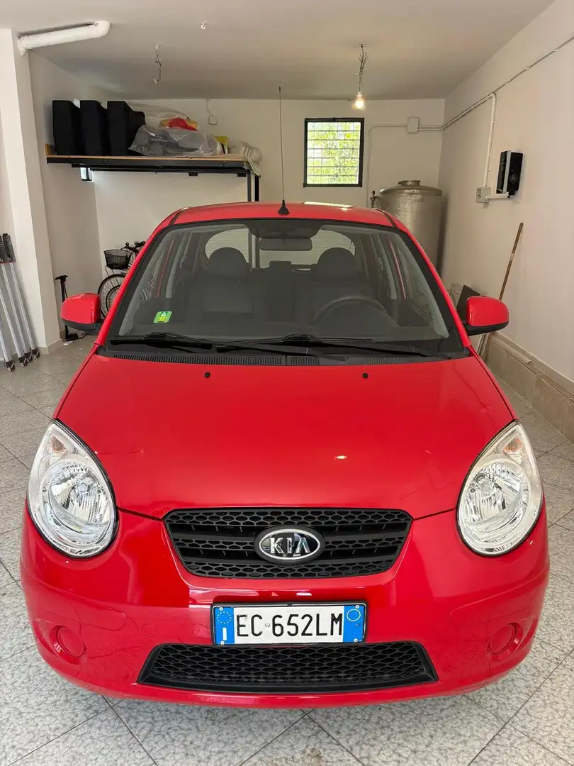 Kia Picanto Picanto I 2008 1.0 Easy Czerwony - 2