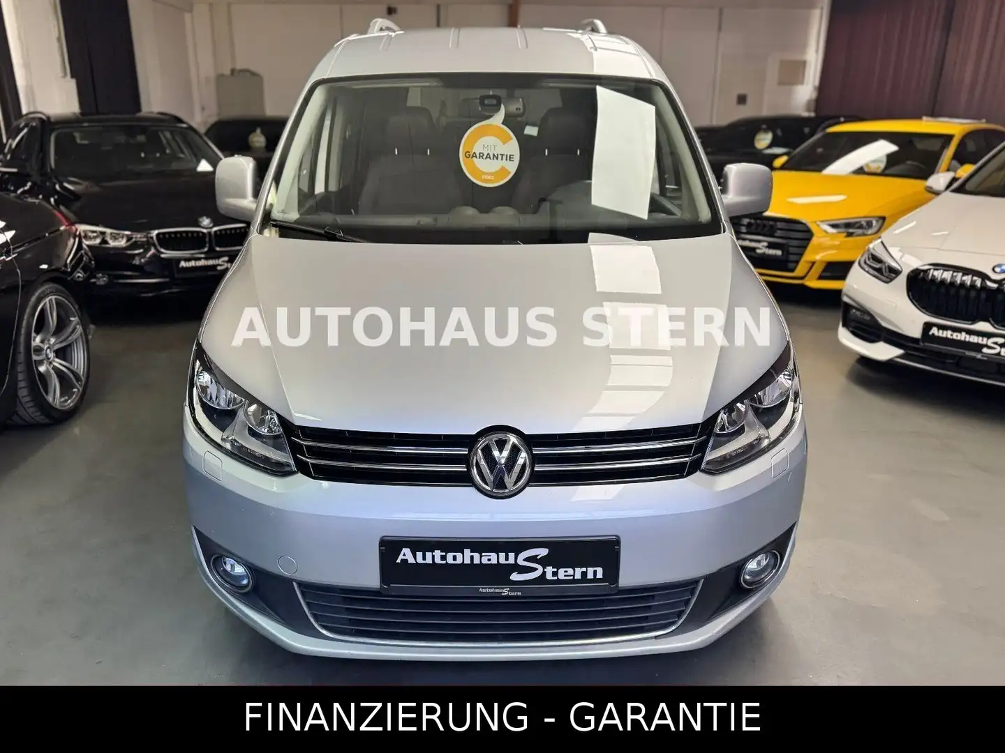 Volkswagen Caddy 2.0 TDI Highline 8xReifen Tempomat Alcanta Silber - 2