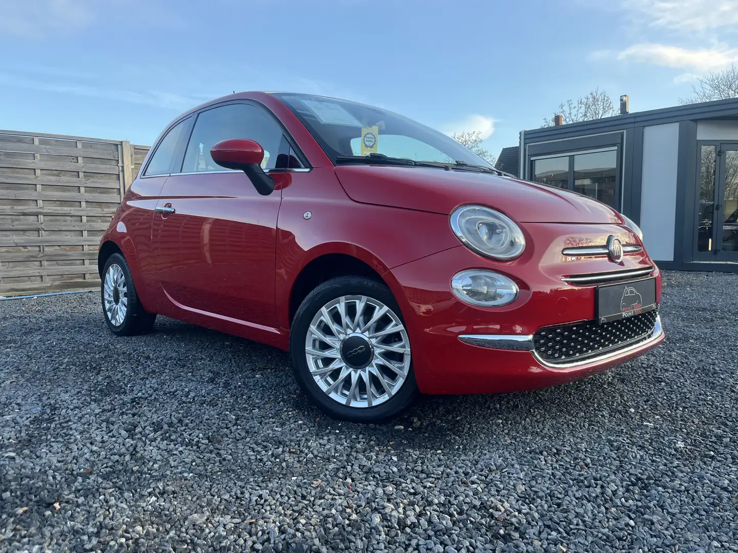 Fiat 500 AUTOMATIK SITZH. PANO RIESENAUSWAHL FIAT500! Rot - 2