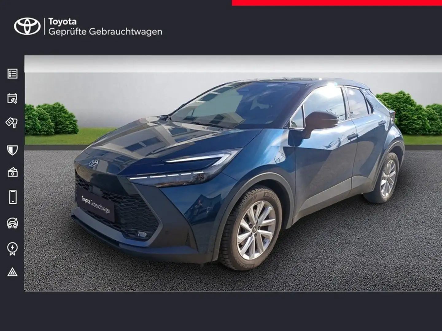 Toyota C-HR 1.8 Hybrid Team Deutschland + Technik Blauw - 1
