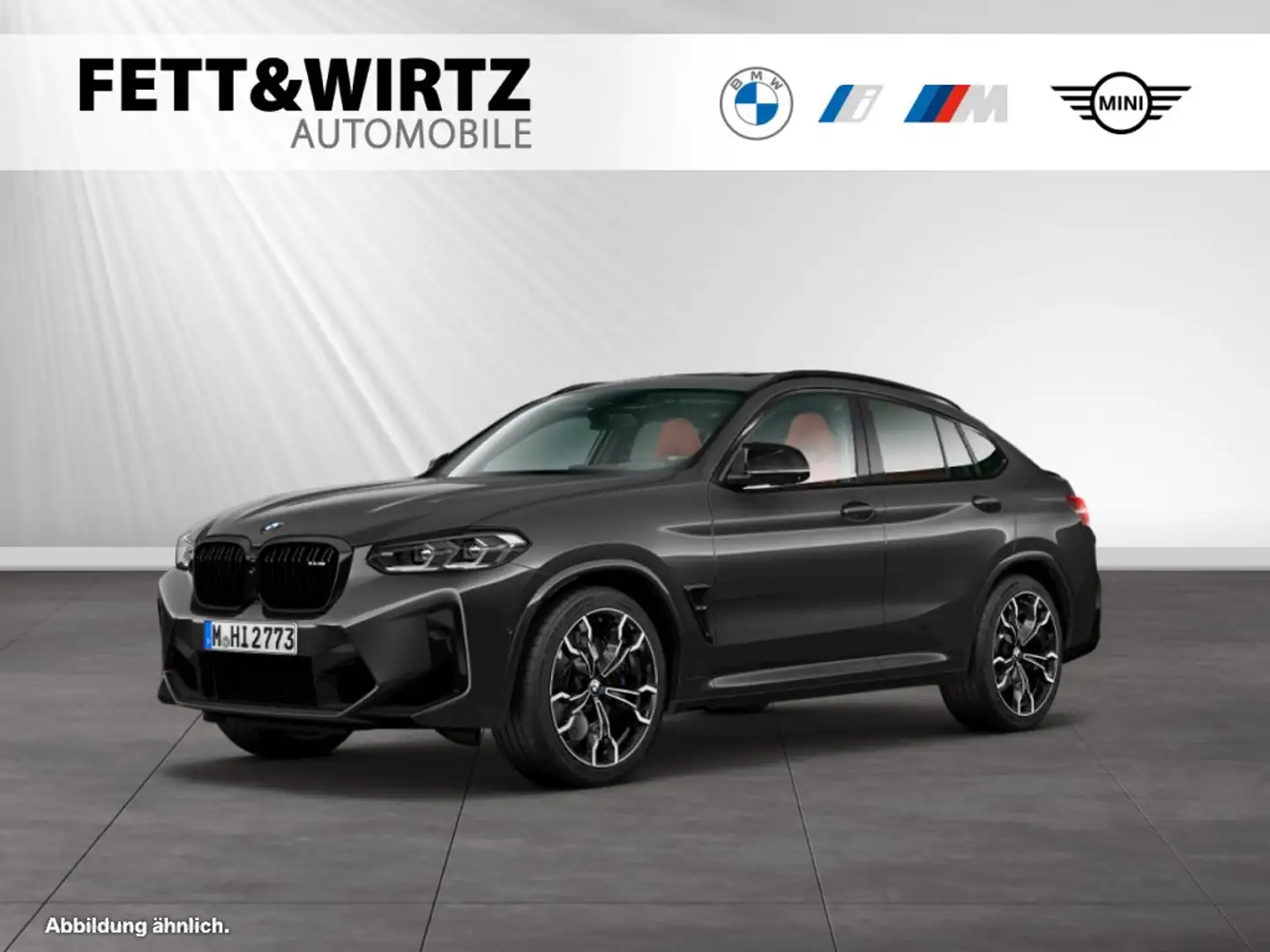 BMW X4 M Competition|Panorama|Head-Up|H/K Grau - 1