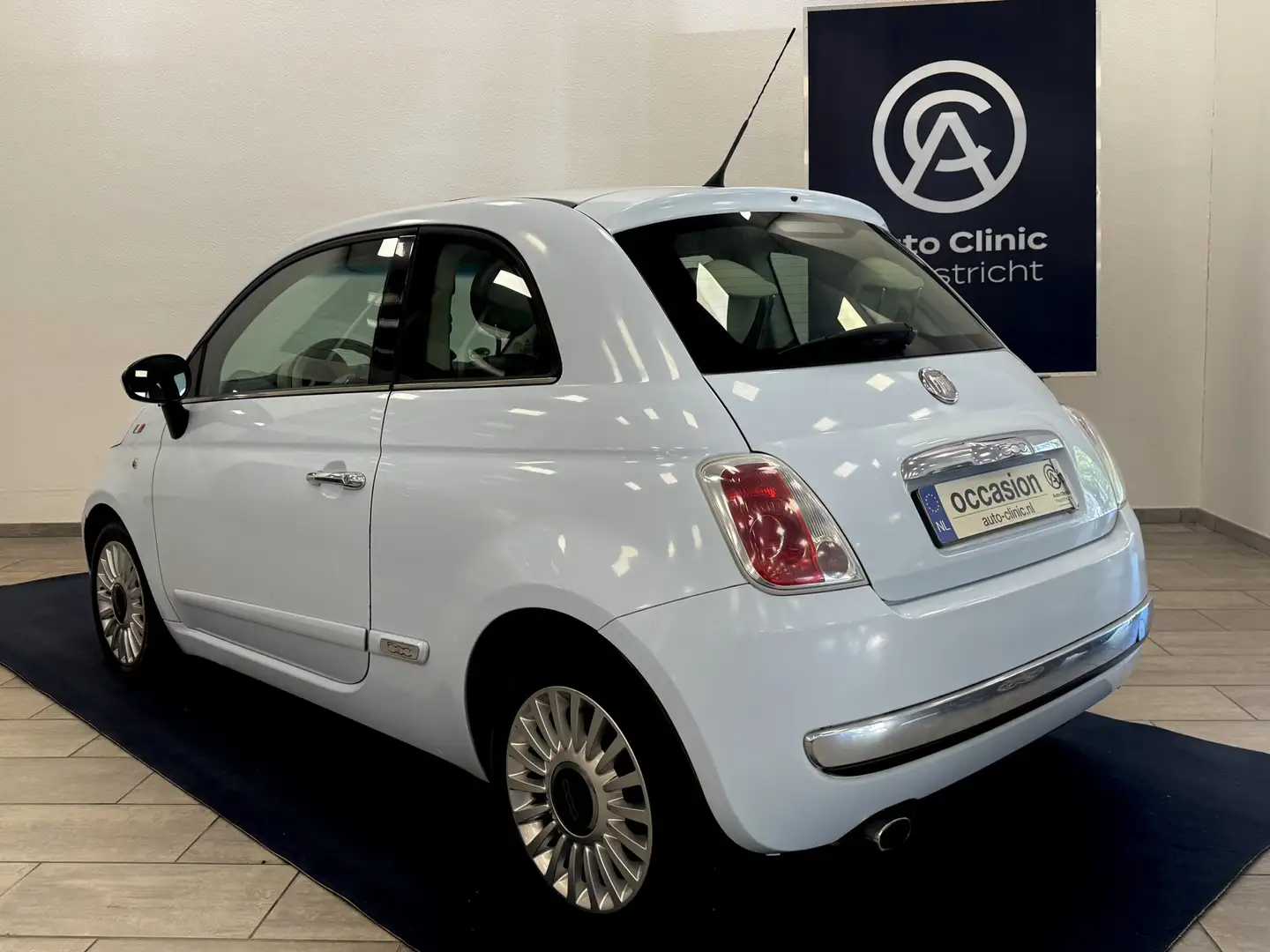 Fiat 500 1.2 Lounge | 4-CILINDER | PANO | AIRCO Albastru - 2