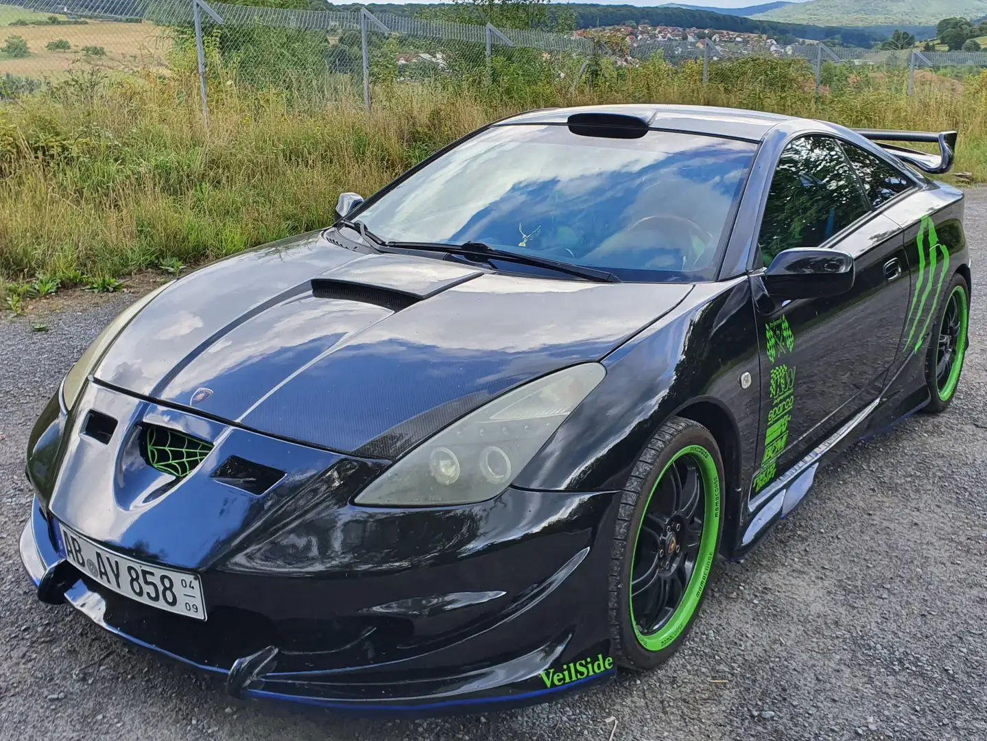 Toyota Celica T 23 Чорний - 1