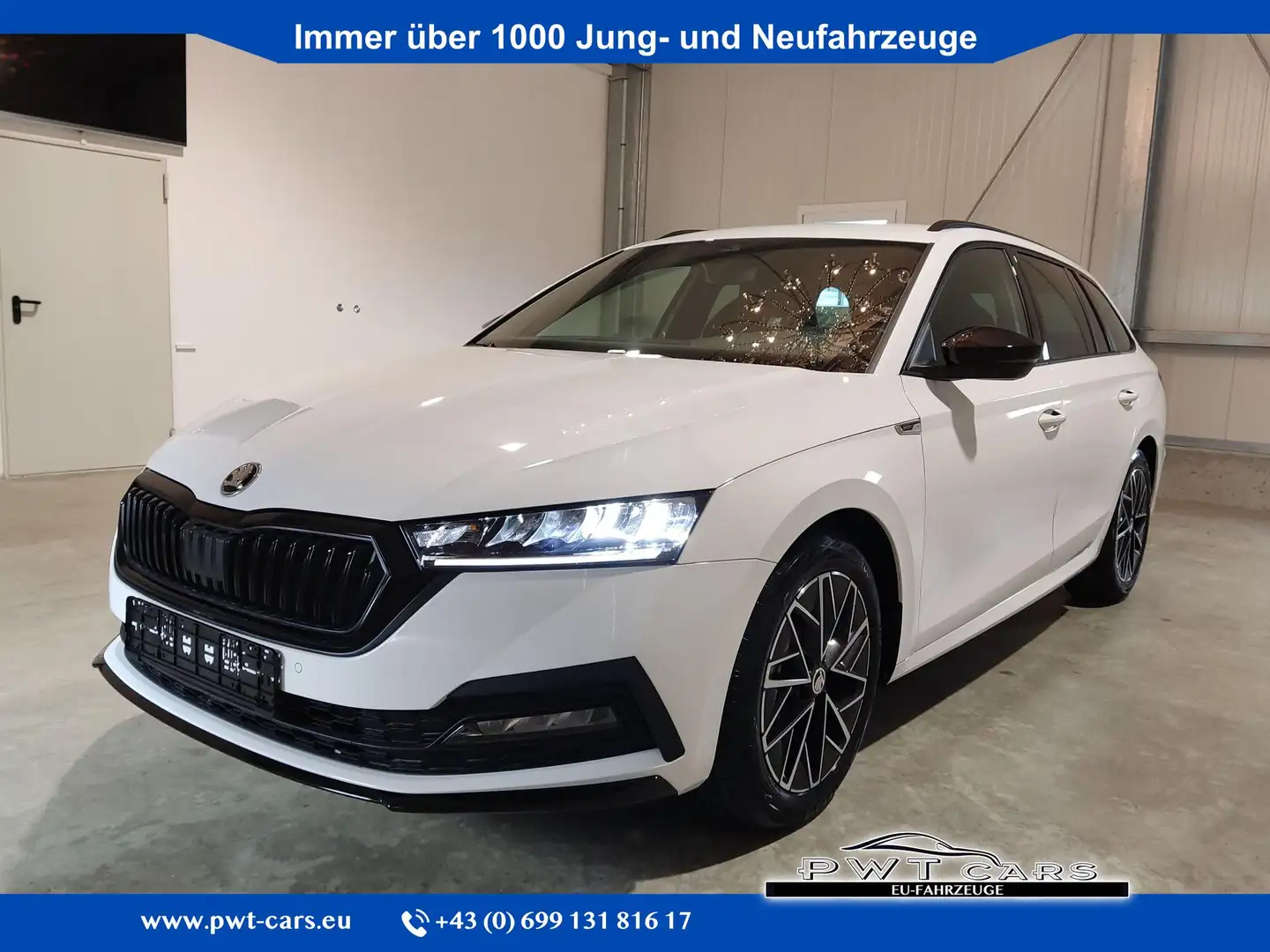 Skoda Octavia Combi 1.5 e-TEC MHEV 150 PS SportLine DSG Garan... Fehér - 1