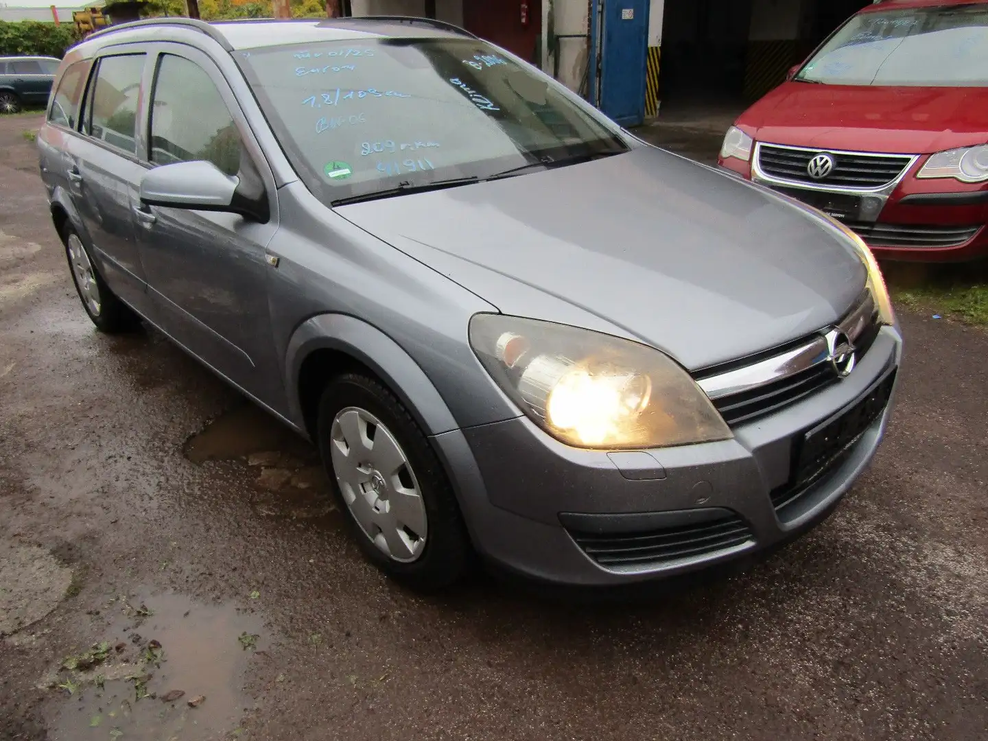 Opel Astra H Caravan Edition LPG-Gas+Benzin Silber - 2