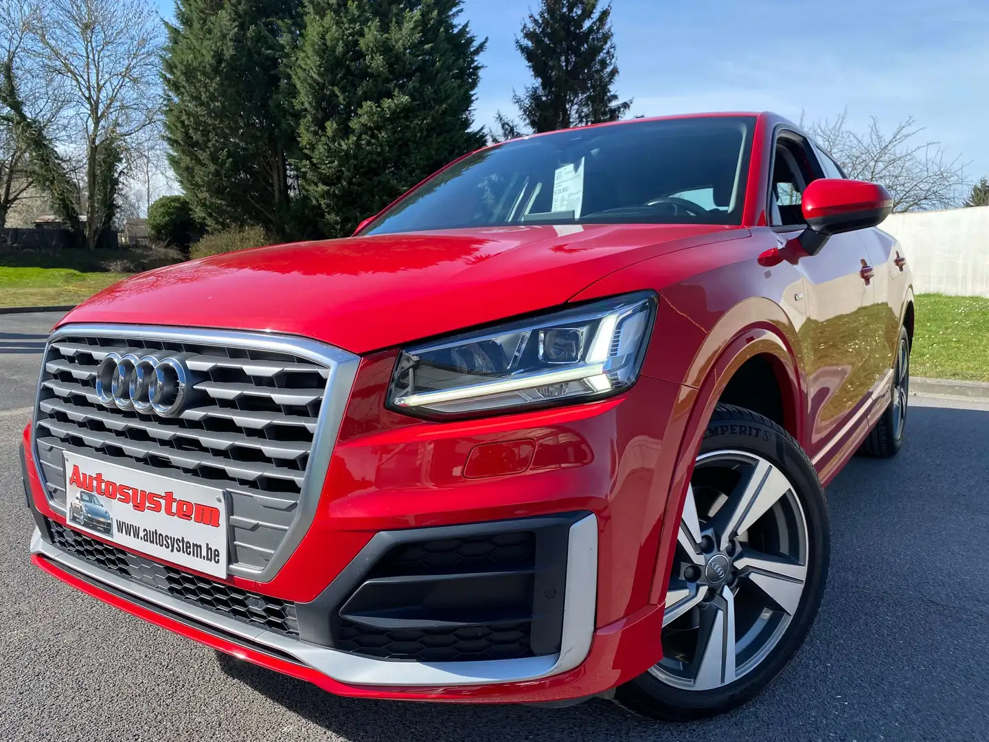 Audi Q2 1.4 TFSI S-Line S tronic*EURO6*GARANTIE 1AN*CARPAS Rouge - 1