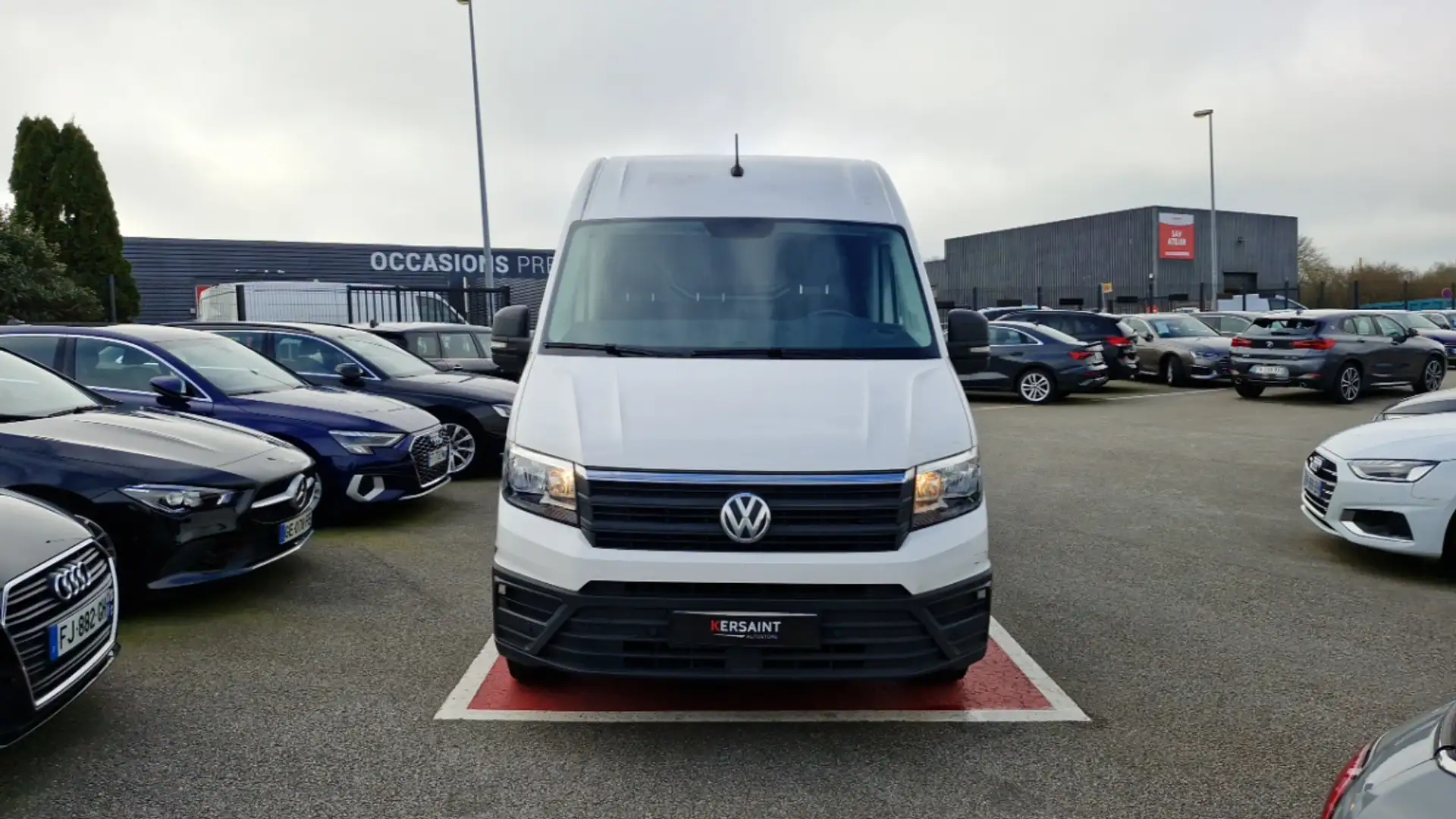 Volkswagen Crafter VAN 35 L4H3 2.0 TDI 140 CH BUSINESS PRIX TTC AVEC  Blanc - 2
