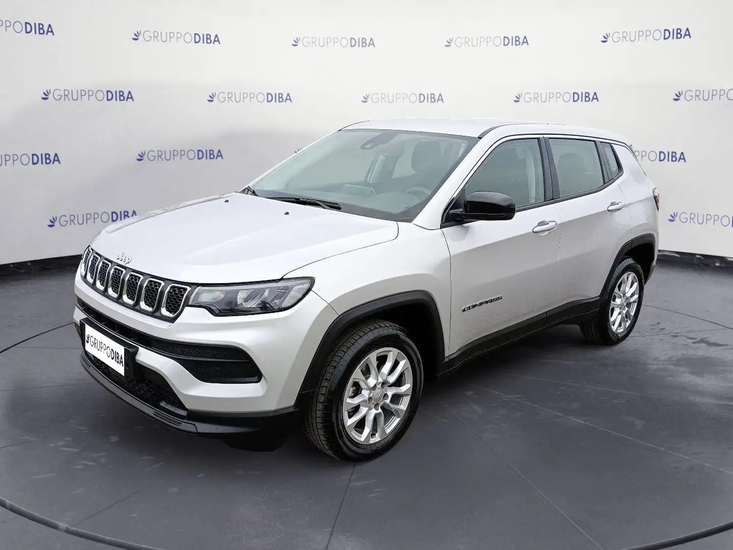 Jeep Compass 32P E-Hybrid My22 Longitude 1.5 Turb Argent - 1