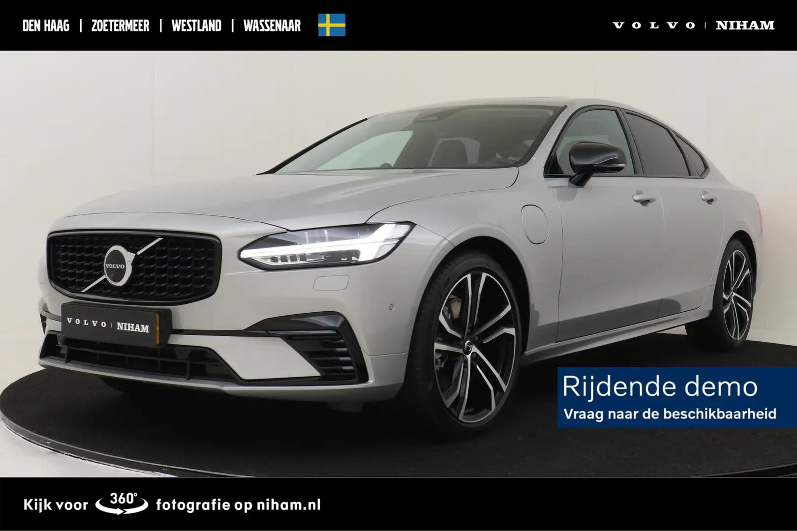Volvo S90 T8 AWD ULTIMATE DARK *FULL OPTIONS!* -PANO.DAK|LUC Gri - 1