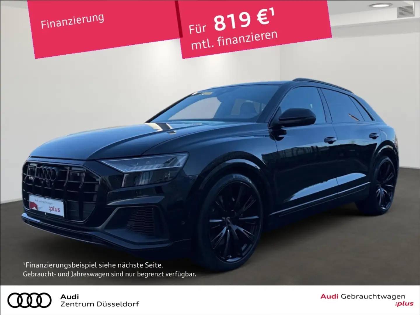 Audi SQ8 4.0 TDI quattro PANO HUD HD MATRIX AHK ACC 8 fach Noir - 1