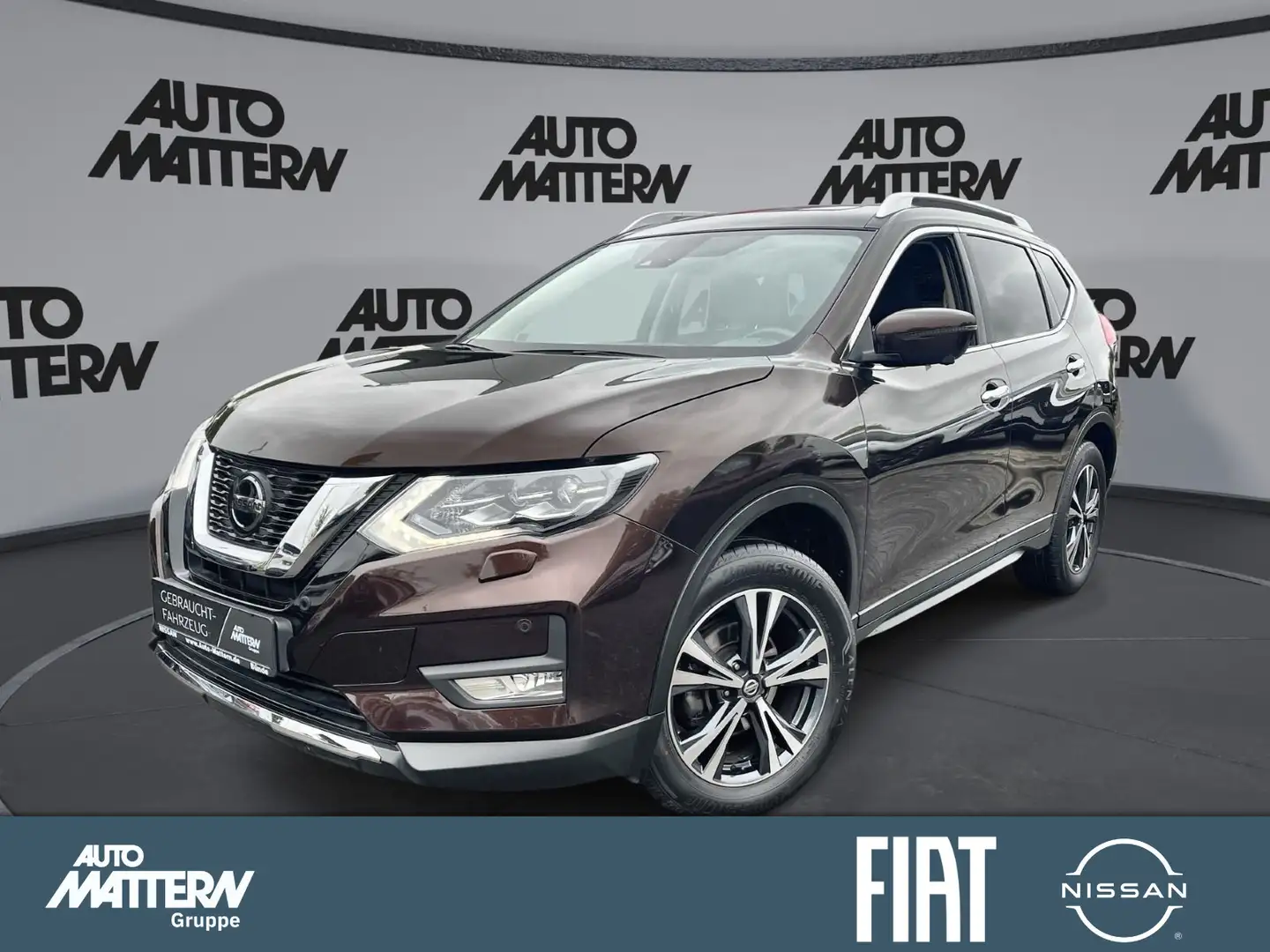 Nissan X-Trail 1.3 DIG-T Aut. N-Connecta*Navi*Panorama* Brun - 1